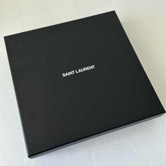 Ysl Black Original Empty Box 10" x 10" x 2" New - Picture 4 of 8
